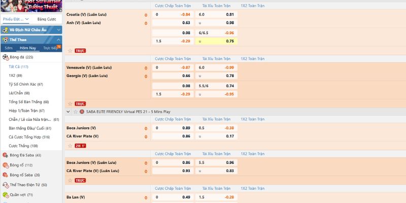 Tham gia kèo tài xỉu hấp dẫn